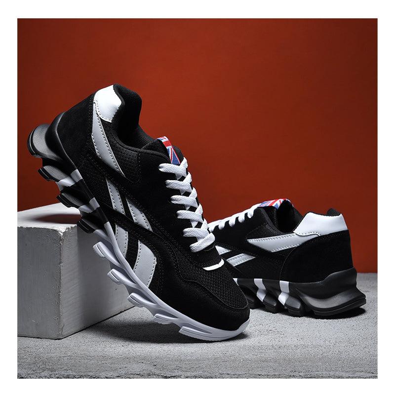 Fashion Mens Running Light Breathable Shoes Mens Sneakers Light Weight Running Elegant Soft Sneakers Comfortable Athletic Running Sneakers