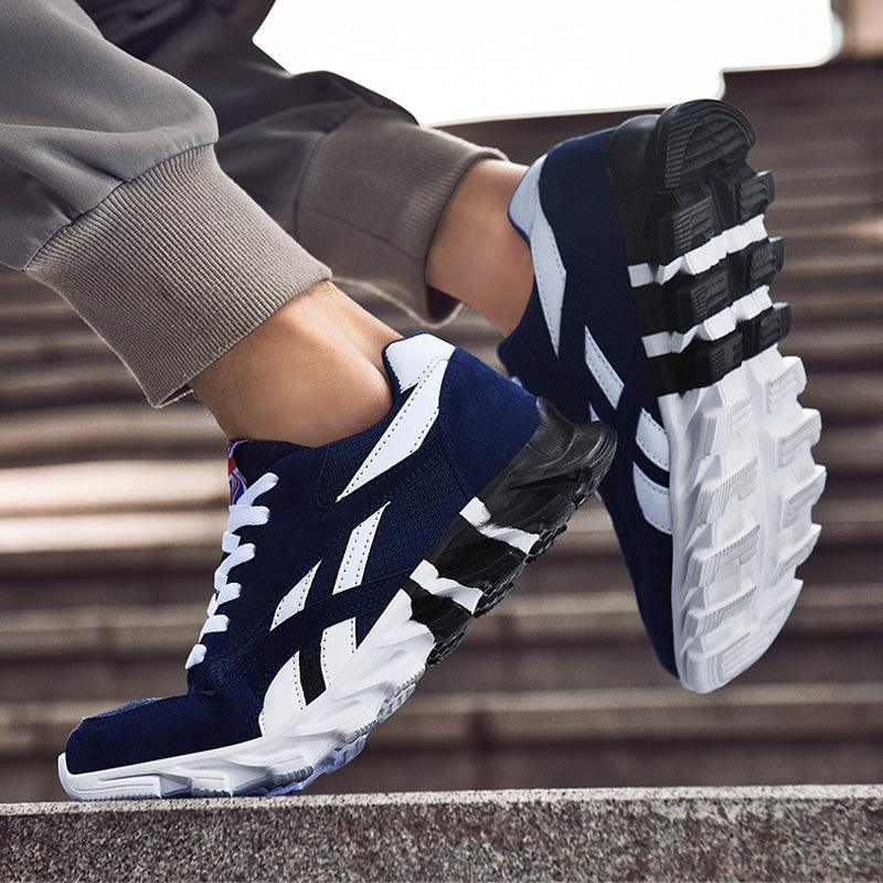 Fashion Mens Running Light Breathable Shoes Mens Sneakers Light Weight Running Elegant Soft Sneakers Comfortable Athletic Running Sneakers