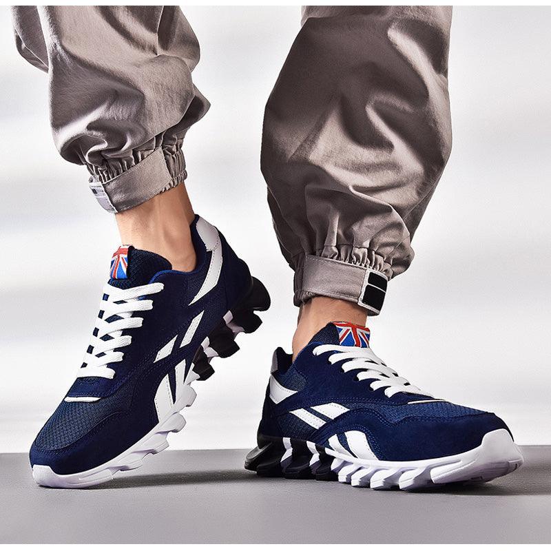 Fashion Mens Running Light Breathable Shoes Mens Sneakers Light Weight Running Elegant Soft Sneakers Comfortable Athletic Running Sneakers