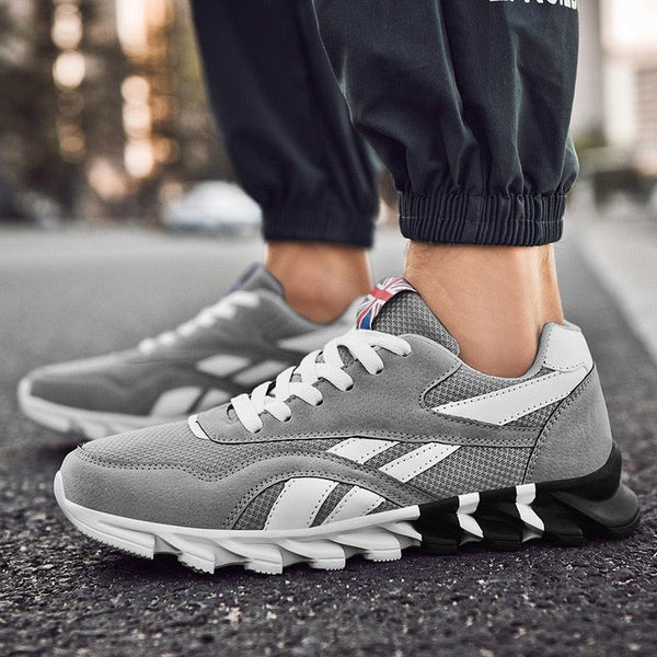 Fashion Mens Running Light Breathable Shoes Mens Sneakers Light Weight Running Elegant Soft Sneakers Comfortable Athletic Running Sneakers