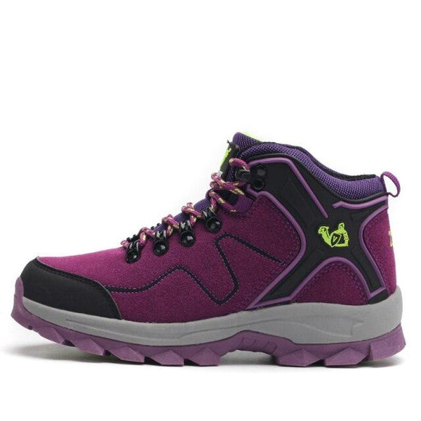 Fashion Outdoor Men's Sports Hiking Boots Wear-Resistant Hiking Men's Fashion Non-slip Waterproof Walking Boots Lightweight Comfortable Sport Ankle Shoes Outdoor Winter Mens Shoes