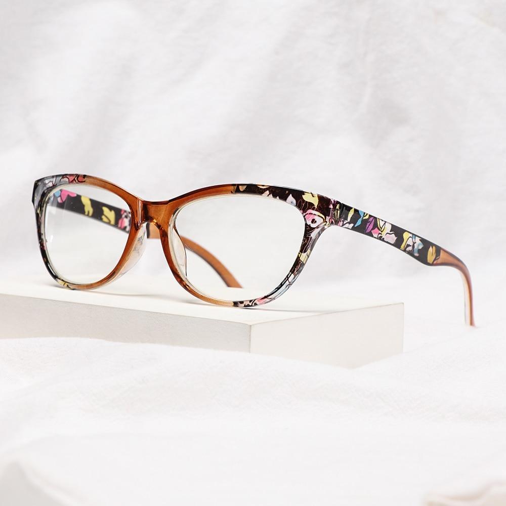 Fashion Reading Eyeglasses Men Women High Definition Transparent Optical Eyewear Anti Blue Eye Protection Eyeglasses Transparent Optical Eyewear With Diopter +1.0~+ 4.0