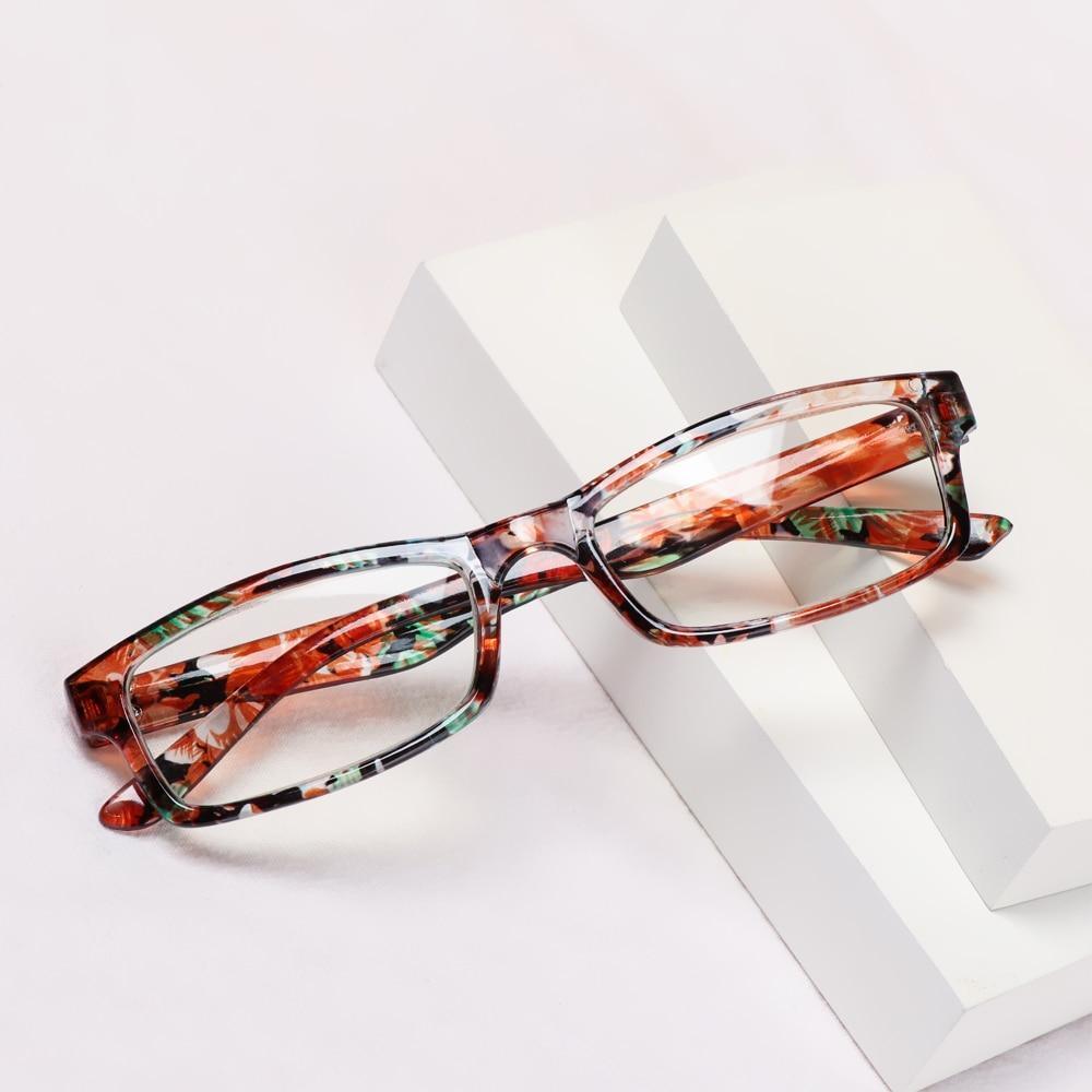 Fashion Reading Eyeglasses Men Women High Definition Transparent Optical Eyewear Anti Blue Eye Protection Eyeglasses Transparent Optical Eyewear With Diopter +1.0~+ 4.0