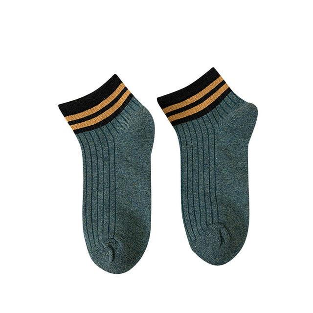 Fashion Socks Cotton Rainbow Color Black And White Christmas Gift Classic Warm Casual Tide Harajuku Funny Cute Pop Korean Socks Short Socks For Men And Women