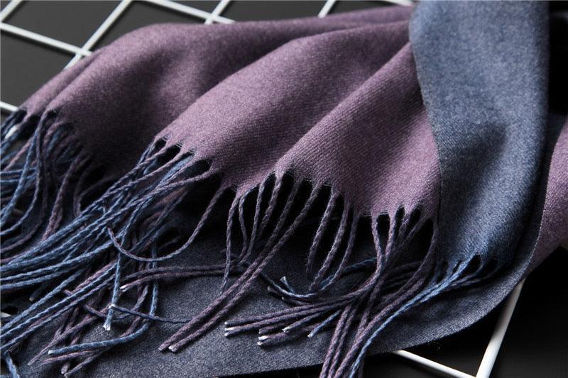 Fashion Winter Solid Soft Scarf Cashmere Lightweight Scarves Shawls Cashmere Escharpe Scarfs Lightweight Shawls Hijabs Shawls Escharpe Elegant Wrap Blanket Bandana Tassel For Lady