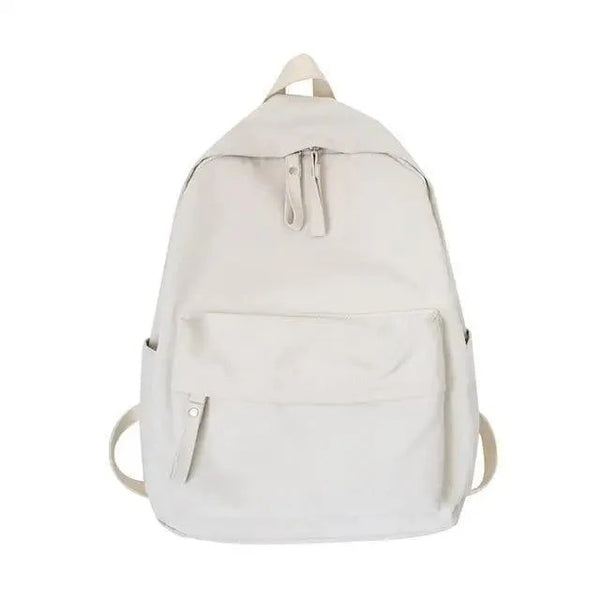 Fashionable Backpack And School Bag For Teenager Girls Stylish Anti Theft Laptop Shoulder Bags Solid Color Travel Backpack