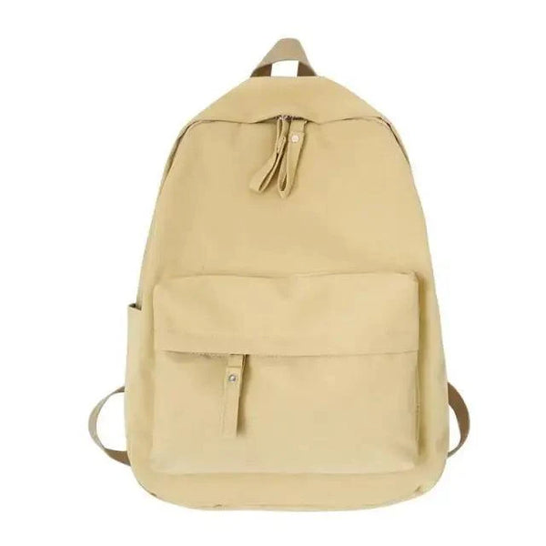 Fashionable Backpack And School Bag For Teenager Girls Stylish Anti Theft Laptop Shoulder Bags Solid Color Travel Backpack