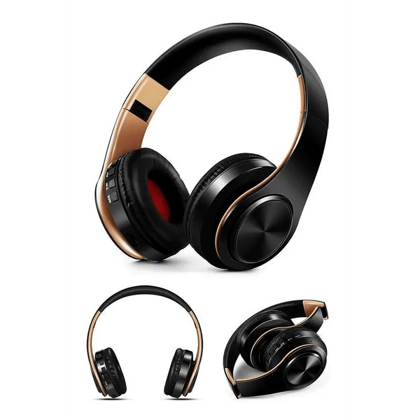 Fashionable  Stereo Earphones Bluetooth Foldable Headphone Music Headset Trendy Headset Lightweight Portable Headphones