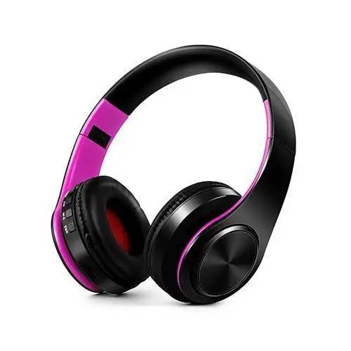 Fashionable  Stereo Earphones Bluetooth Foldable Headphone Music Headset Trendy Headset Lightweight Portable Headphones