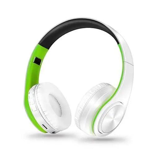 Fashionable  Stereo Earphones Bluetooth Foldable Headphone Music Headset Trendy Headset Lightweight Portable Headphones