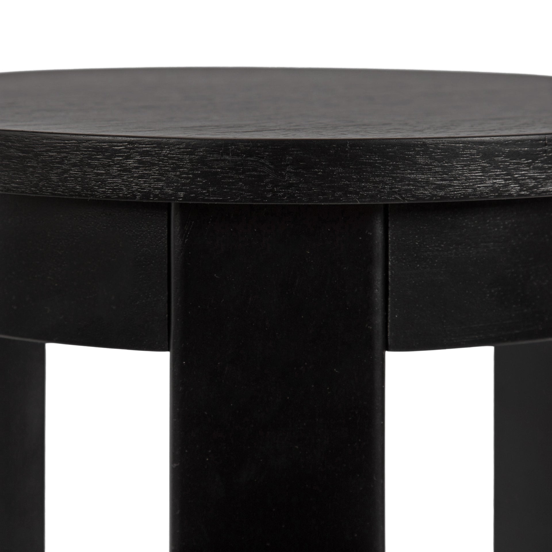 Foxford Round Wood Side Table