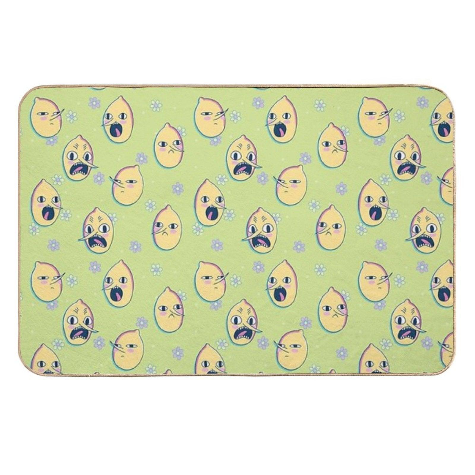 Earl of Lemongrab (Adventure Time)  Multi-Purpose Bath Mat