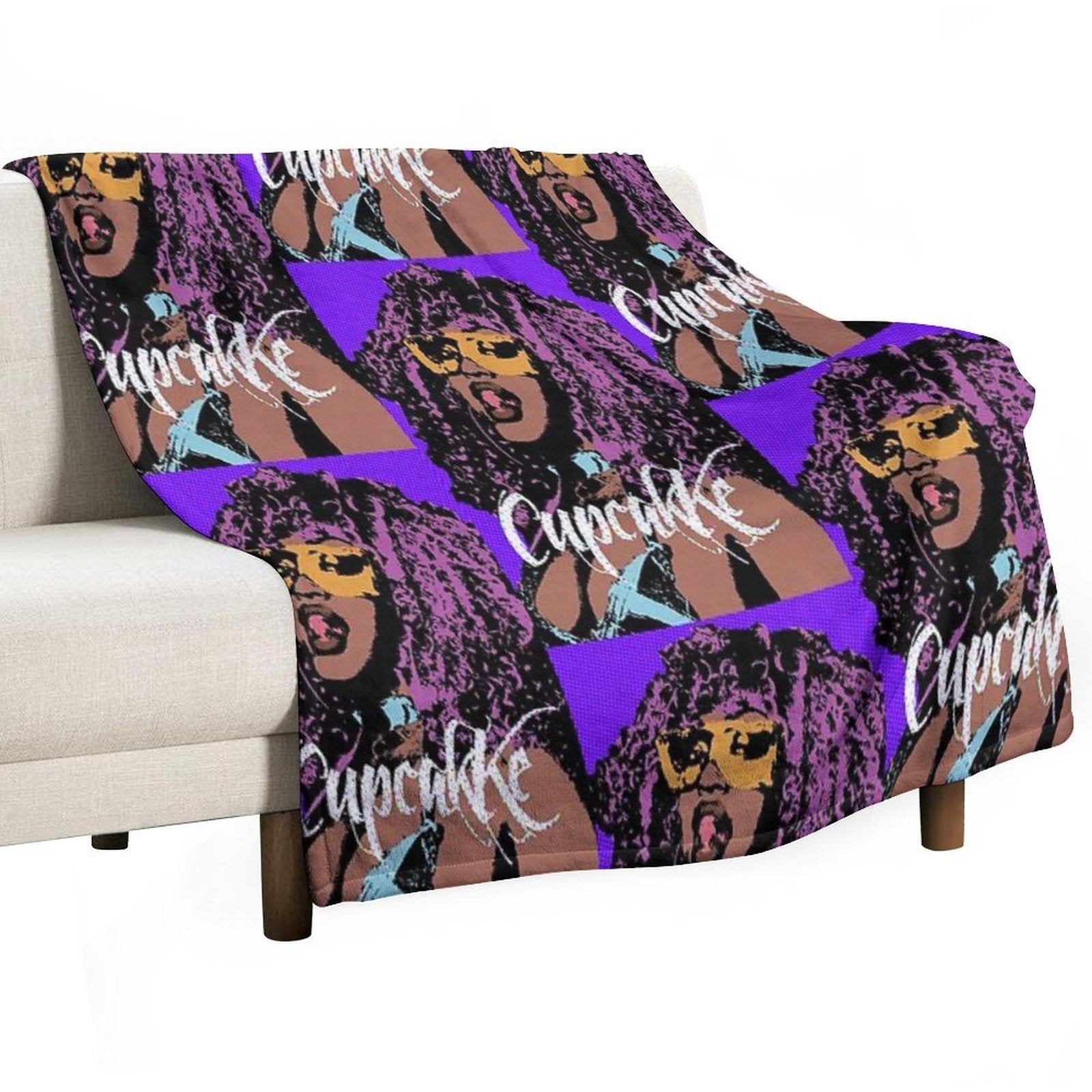 Cupcakke Pop Art Versatility Throw Blanket