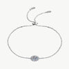 1 Carat Round Diamond Chain Bracelet