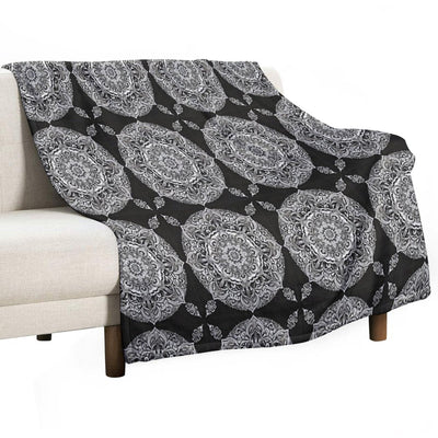 Make Your Bedroom, Kitchen & Bath Cozy with Mandala Decor Comfort Throw Blanket