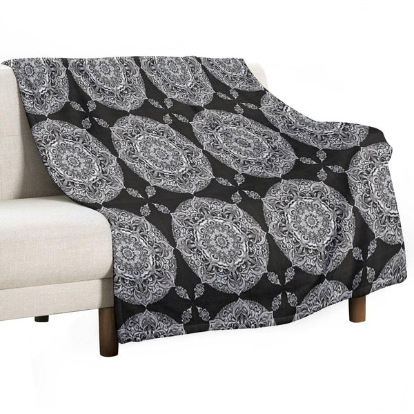 Make Your Bedroom, Kitchen & Bath Cozy with Mandala Decor Comfort Throw Blanket