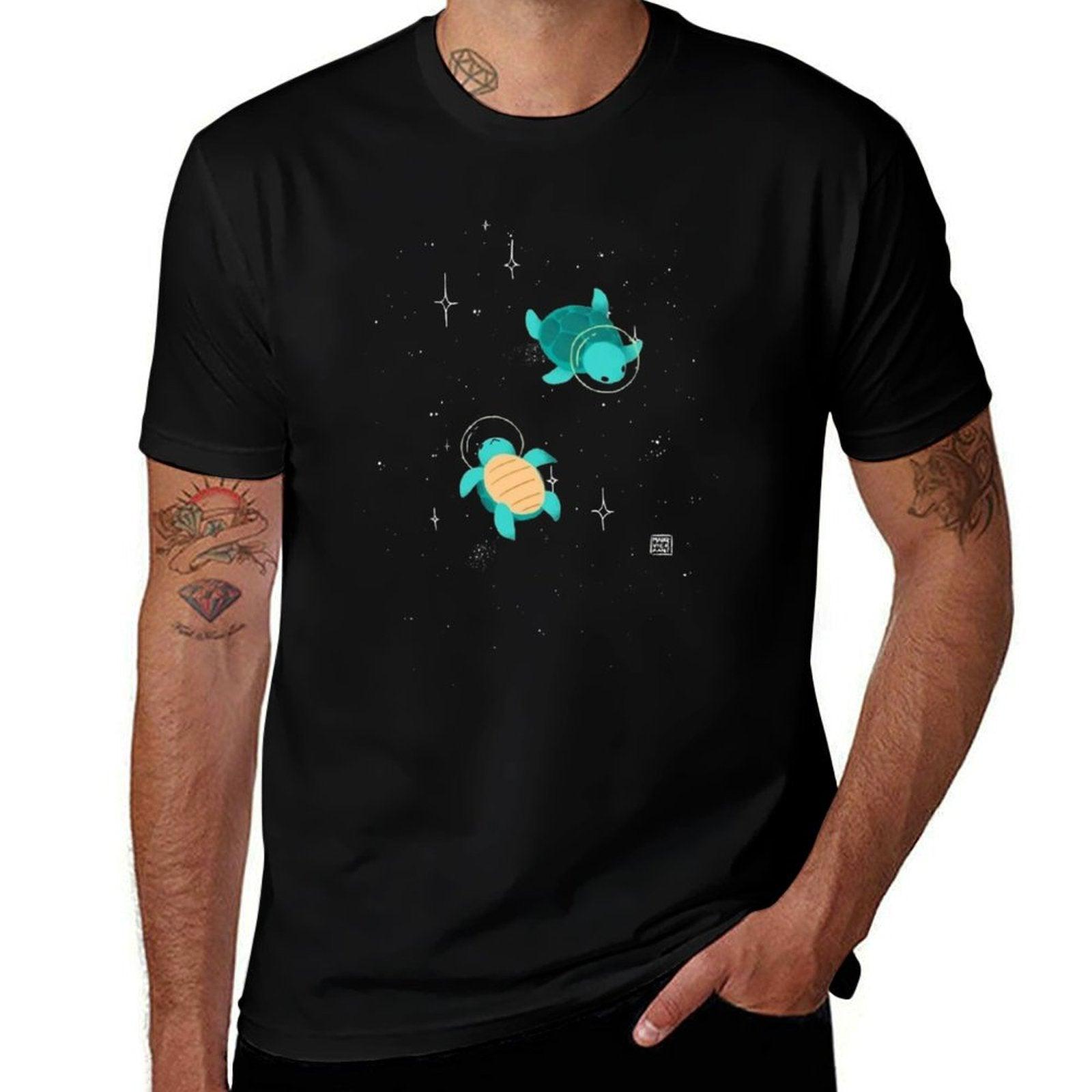 Space Turtles  Slim-fit Cut T-Shirt