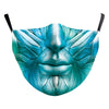 Halloween Clown Funny Horror Creative Double-layer Dust Mask - B178 732 / Adult Average Size