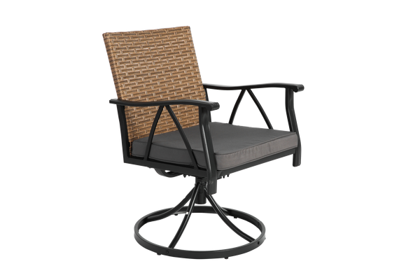 5 Piece Patio Dining Set with Removable Cushions