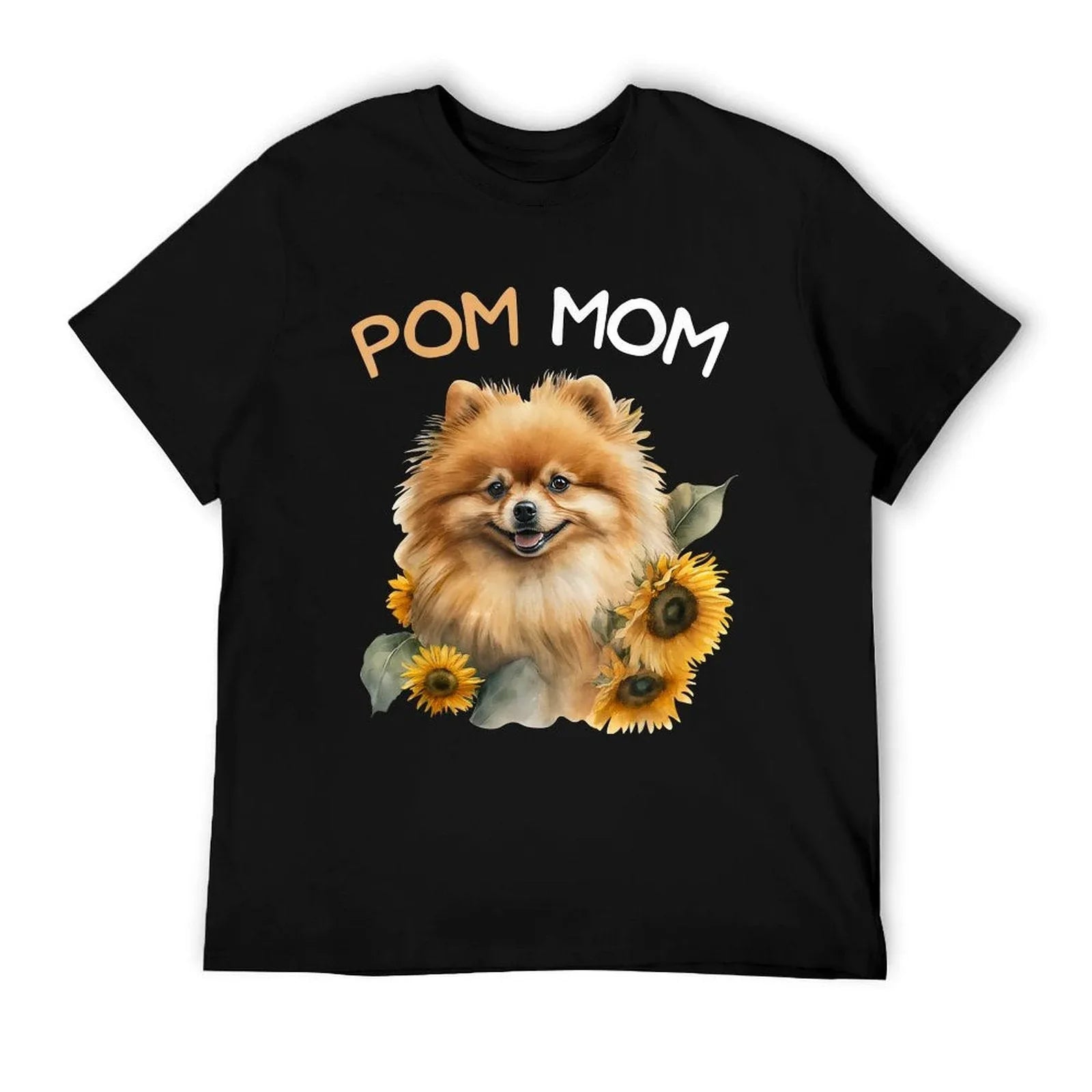 Pomeranian Mom Pom Dog Mama T-Shirt
