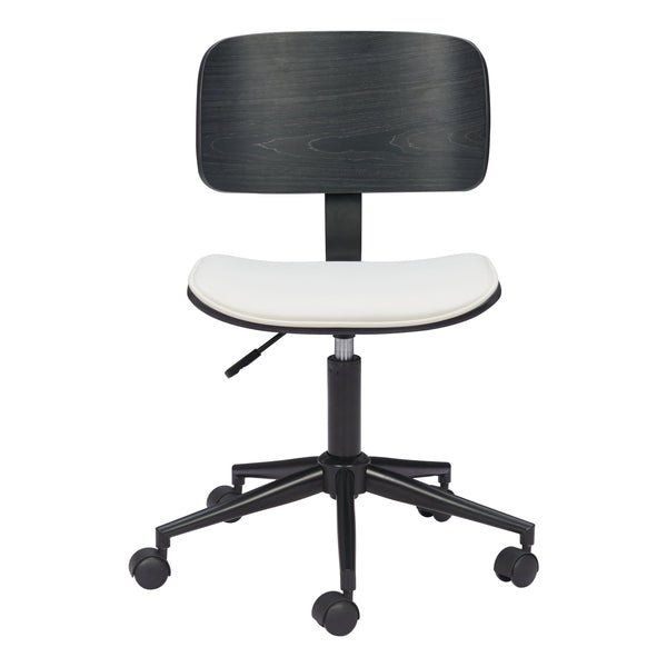 Duravel Office Chair White & Black