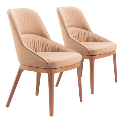 Ayr Dining Chair (Set of 2) Tan