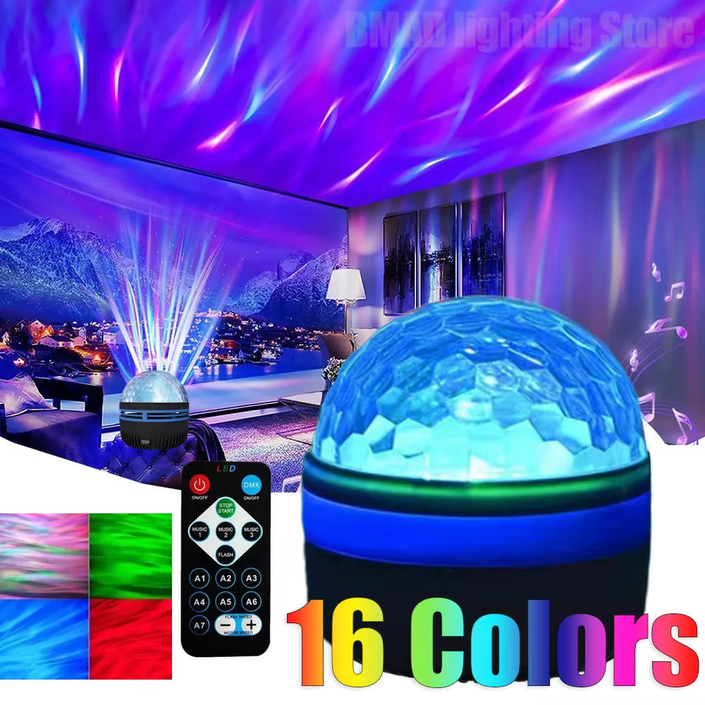 LED Galaxy Projector - Starry Night Light & Aurora Effects GOODSPHORIA.COM
