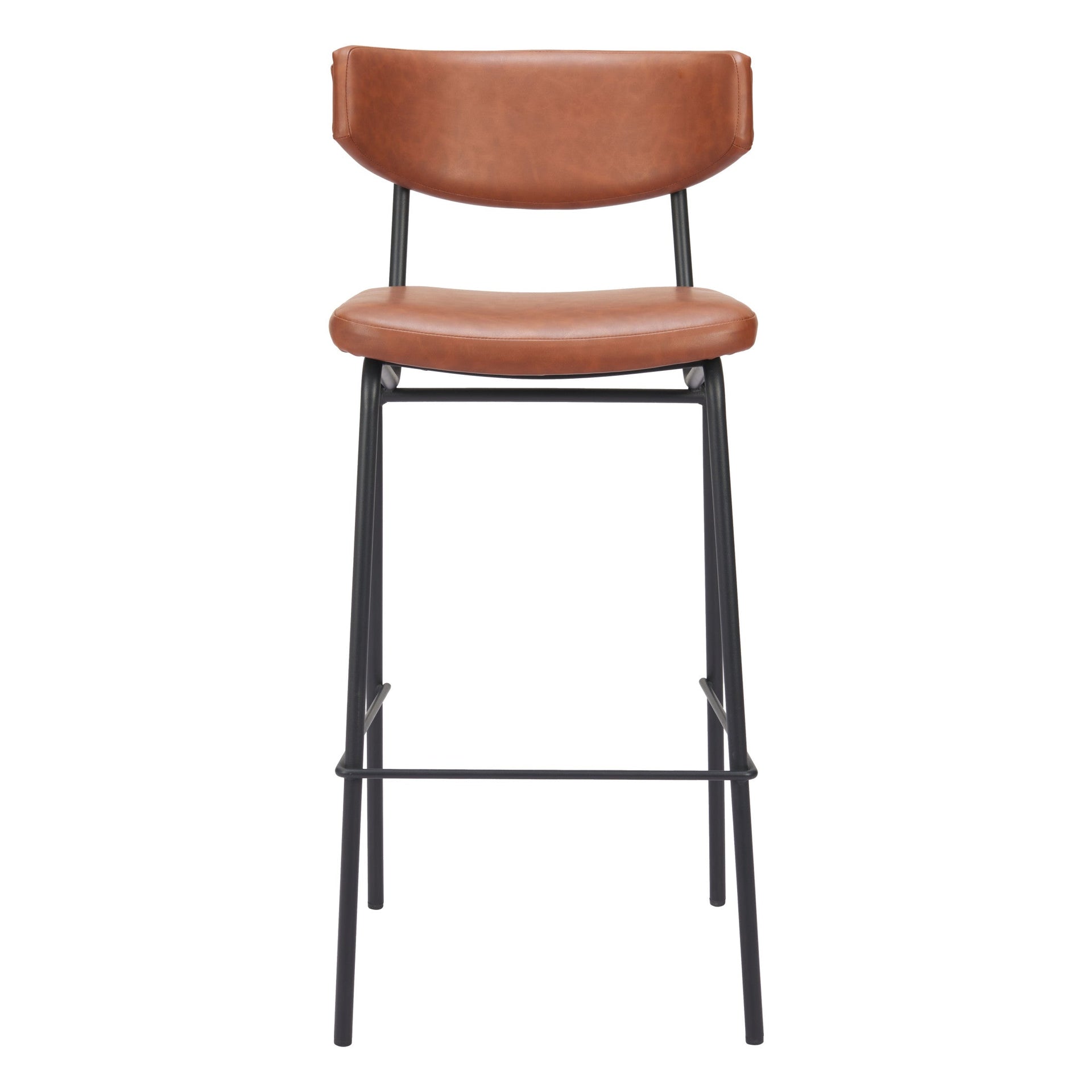 Charon Barstool (Set of 2) Vintage Brown