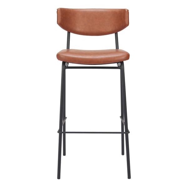 Charon Barstool (Set of 2) Vintage Brown