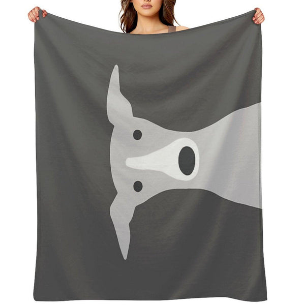 Greyhound  Italian Greyhound  Cute Whippet Dog Throw Blanket