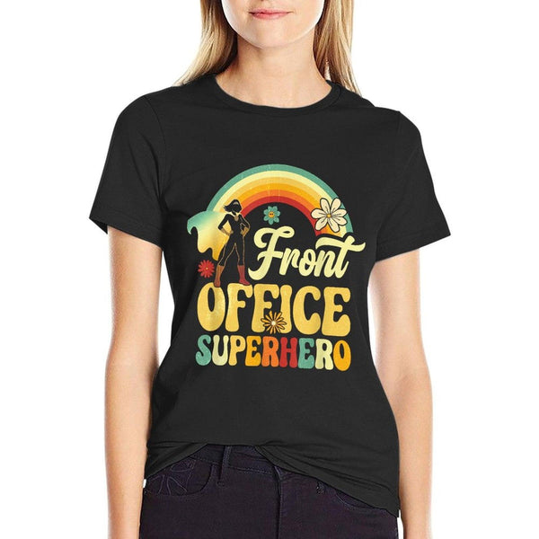 Front Office Superhero Secretary Administrative Assistant T-Shirt