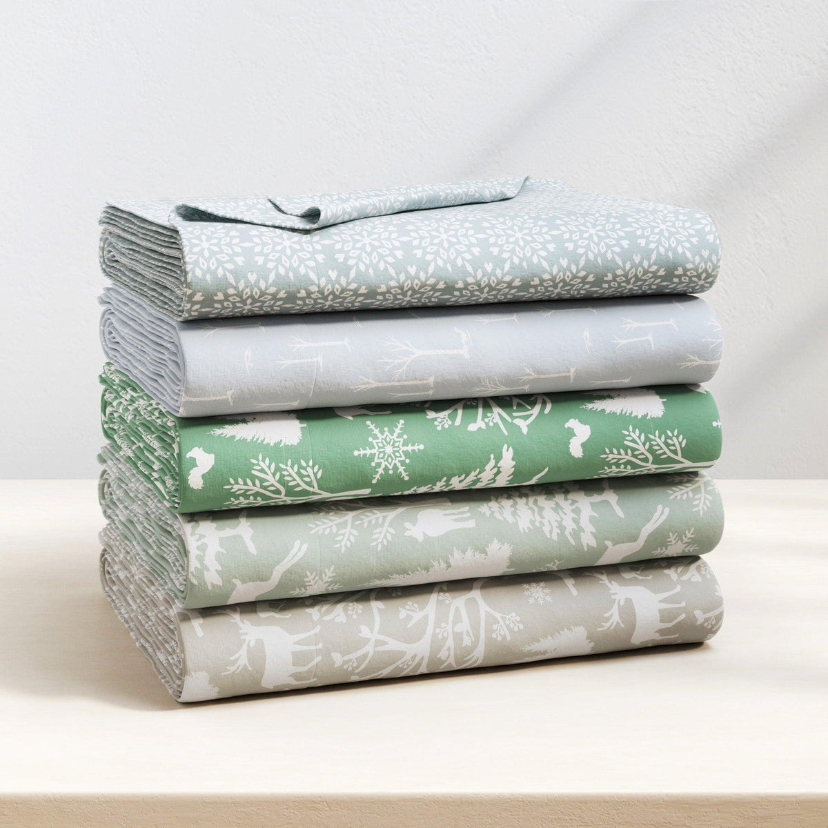 Turkish Cotton Flannel Sheet - Lakeview Collection