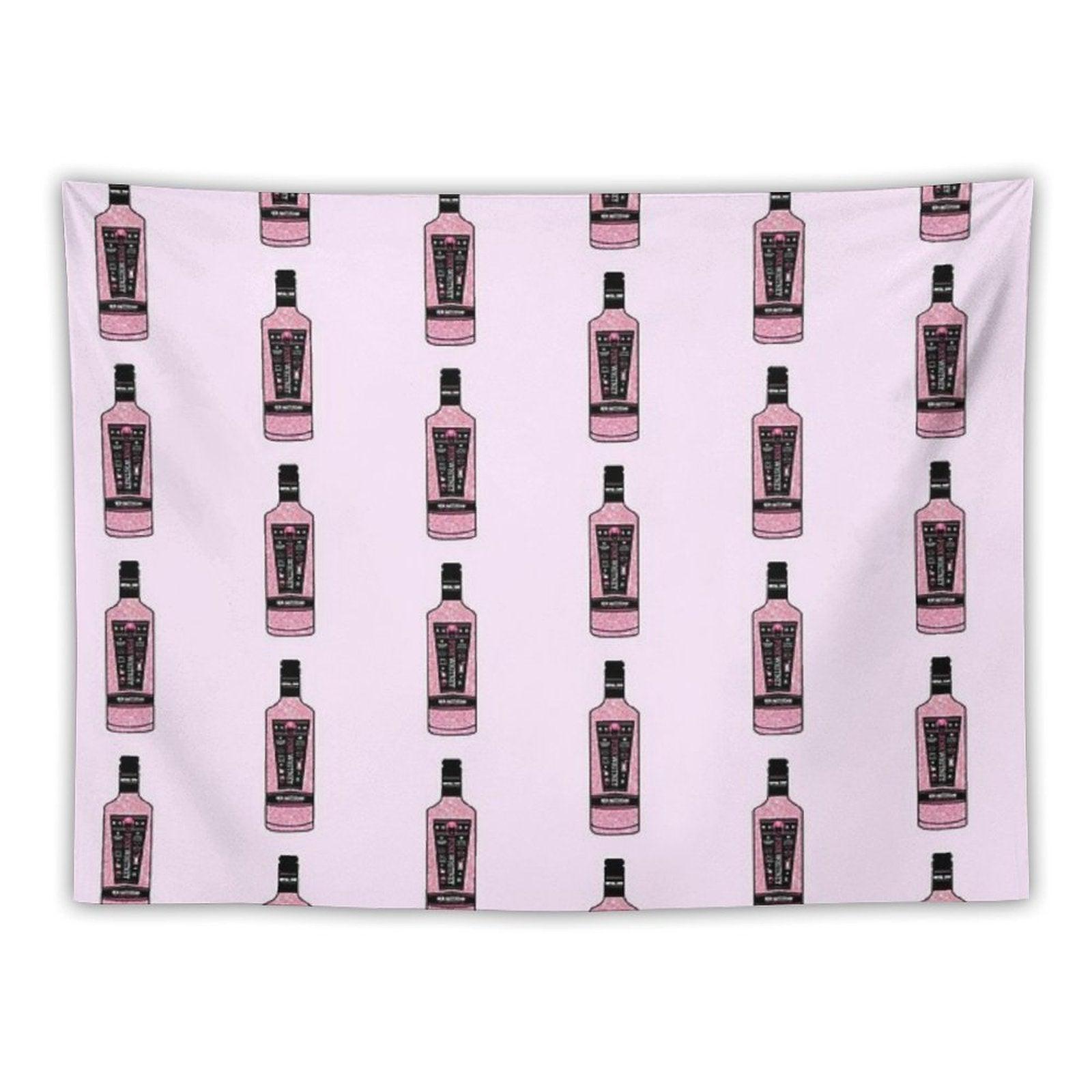 Pink Whitney Glitter Tapestry