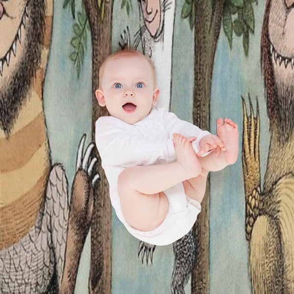 The Wild Things Are Throw Blanket