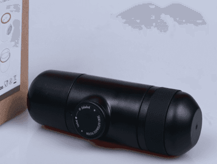 Condensed Portable Mini Coffee Machine – Capsule Black, Compact & Travel-Friendly