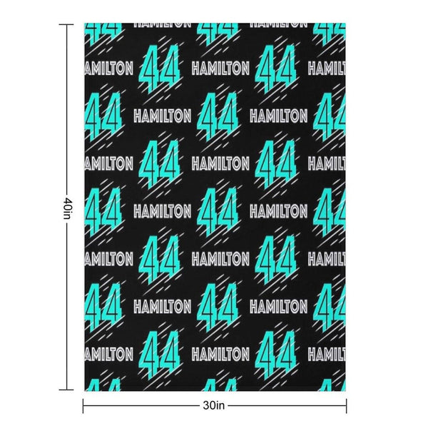 F1 Lewis Hamilton Throw Blanket