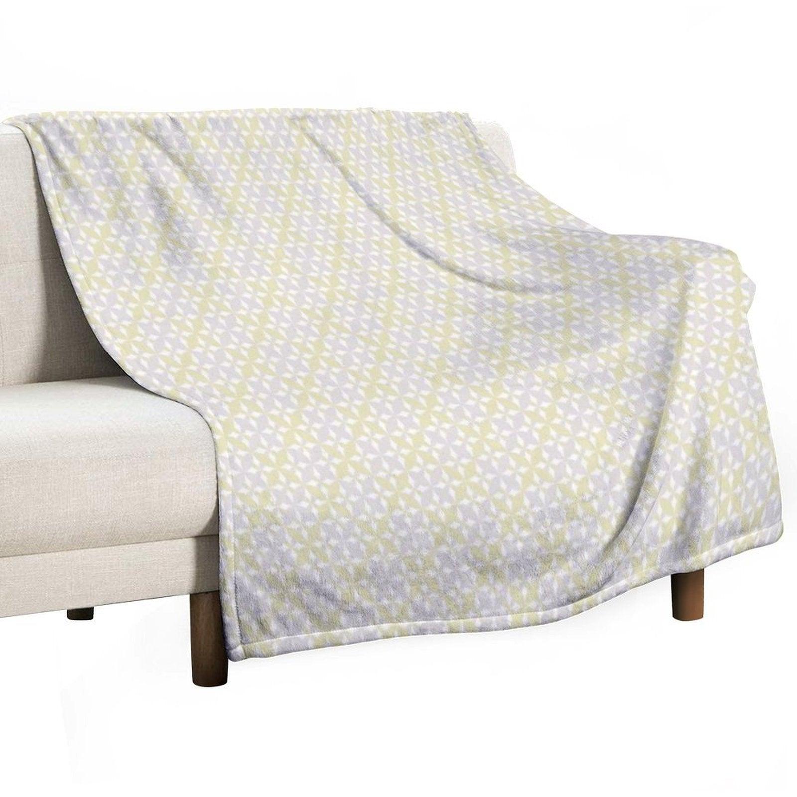 Knit And Dot Pastel 2025 Throw Blanket