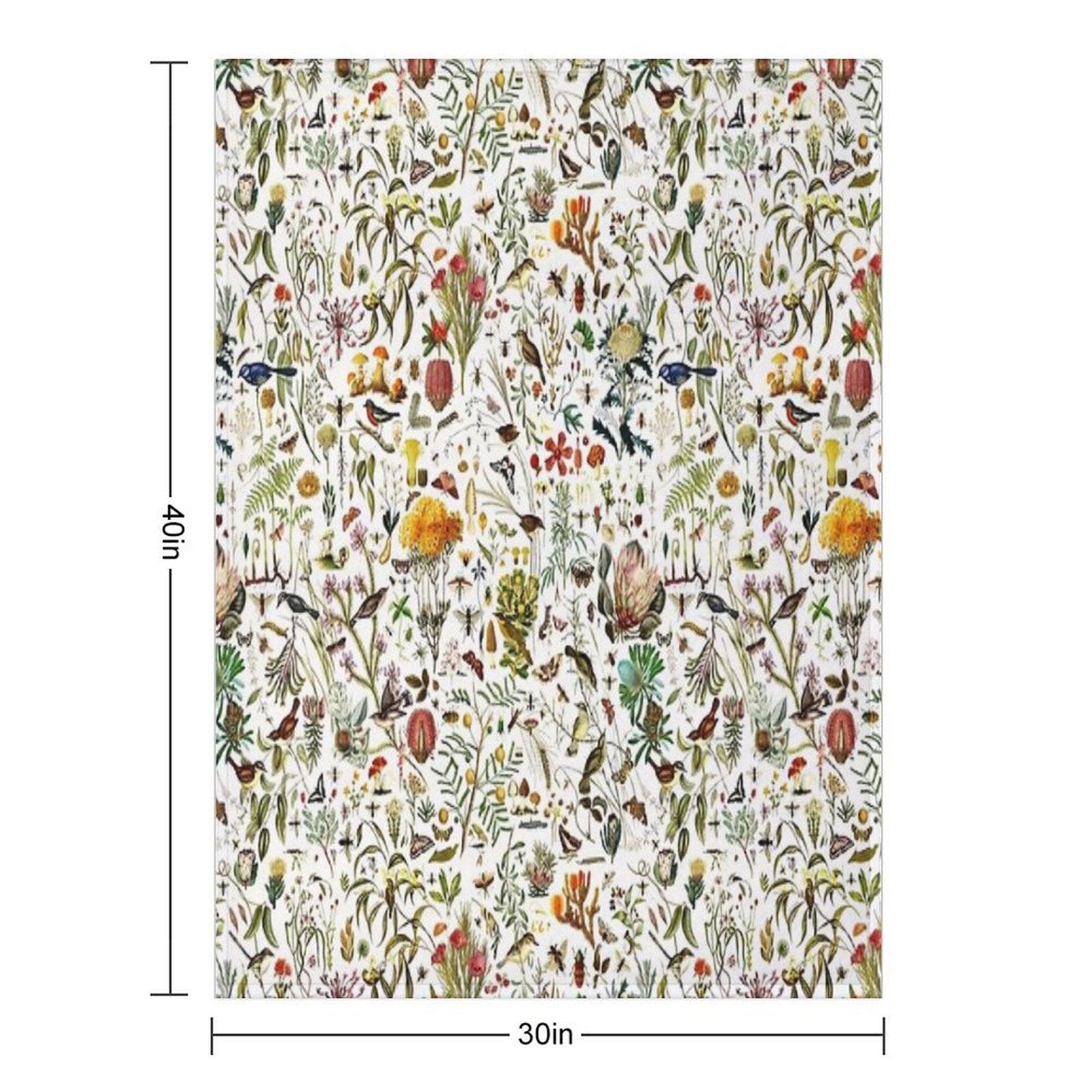 Biology Australia. Throw Blanket