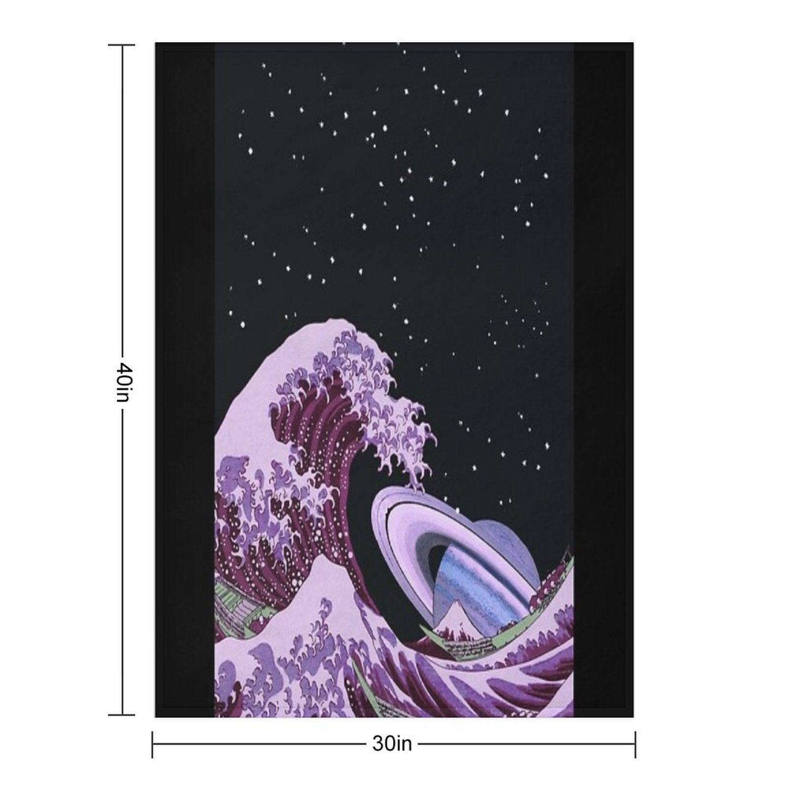 The Great Spave Wave Throw Blanket