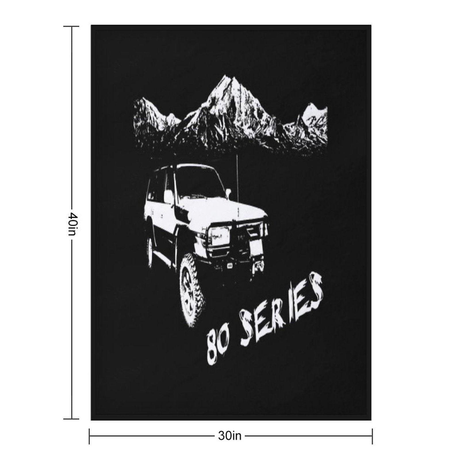 80 Series Landcruiser Throw Blanket