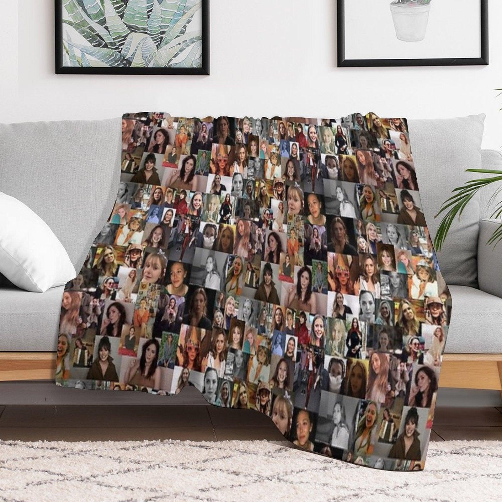 Elizabeth Olsen Throw Blanket