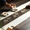 Chinese Style Zen Fabric Long Table Runner