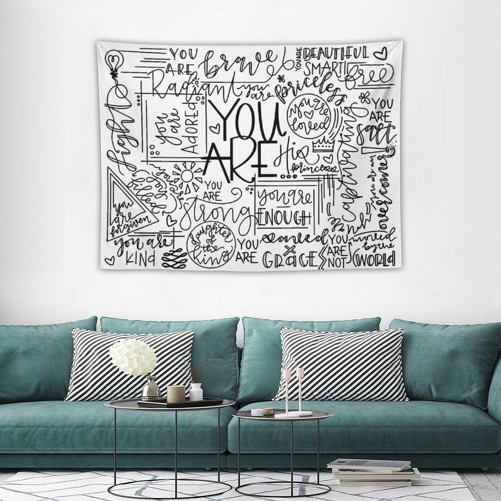 You Are Enough Tapestry
