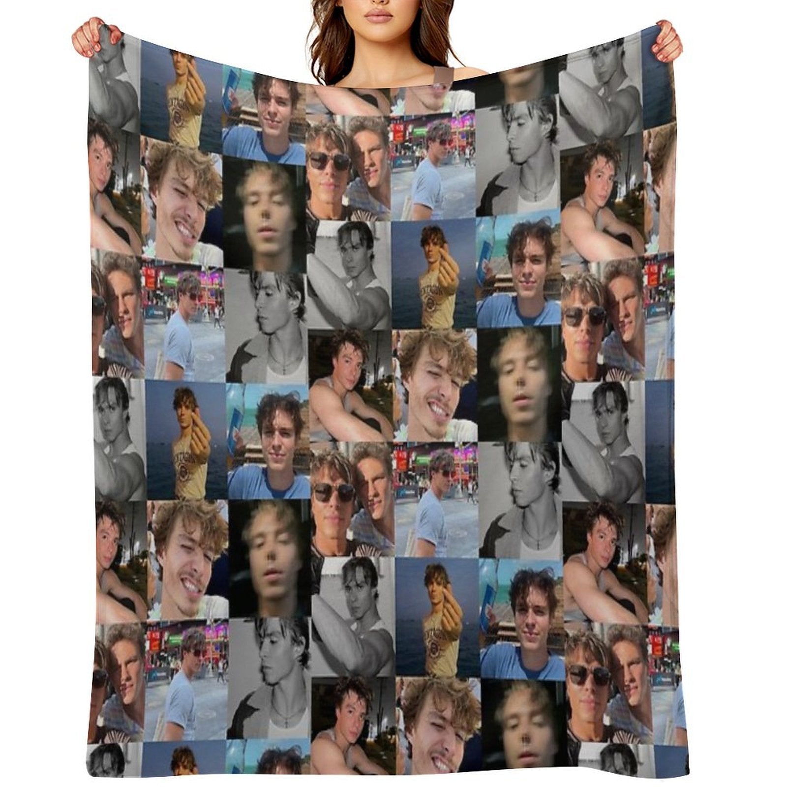 Nicholas Chavez Velvety-soft Throw Blanket
