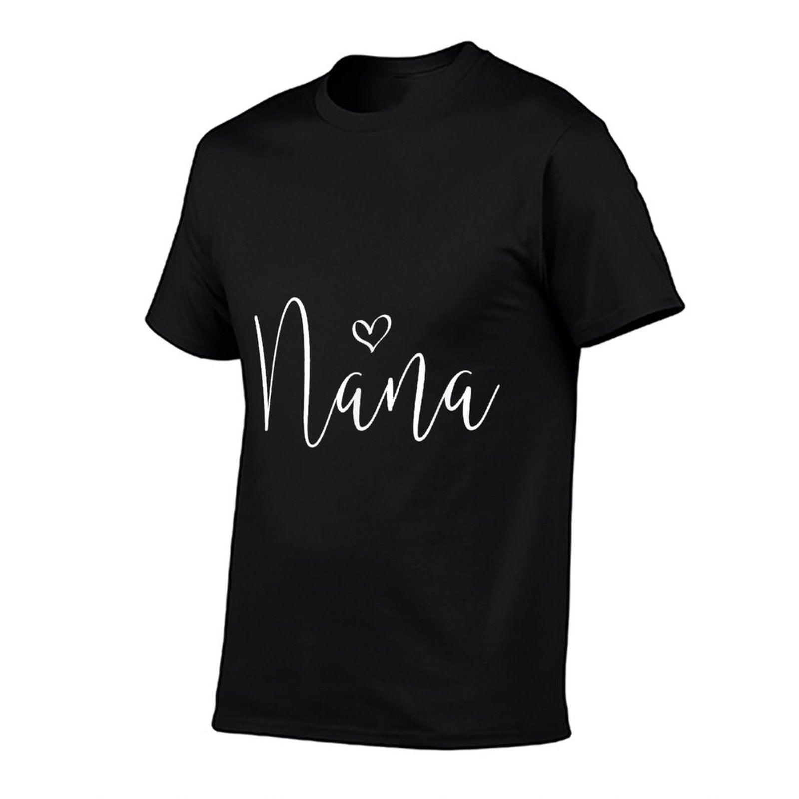 Nana For Women Grandma Christmas Mother's Day Grandparents' T-Shirt