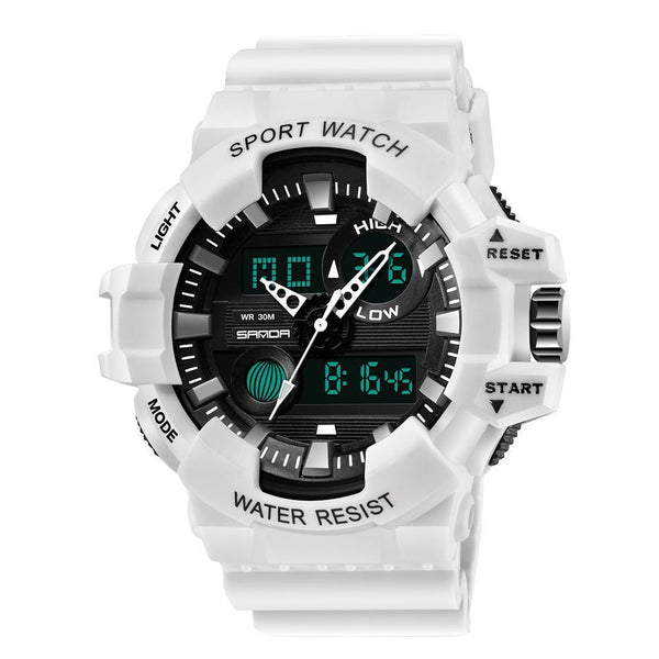Sport Men Watches White G style Watch In LED Digital Style Waterproof 30M Casual Luxury Elegant Style  Relogios masculino