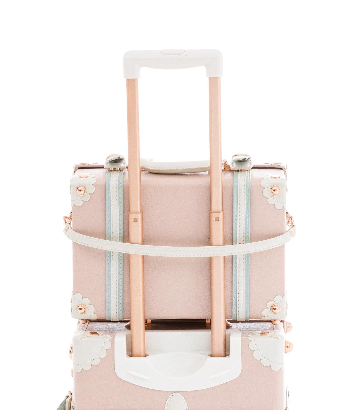 Minimalism 3 Pieces Luggage Set - Cherry Pink's