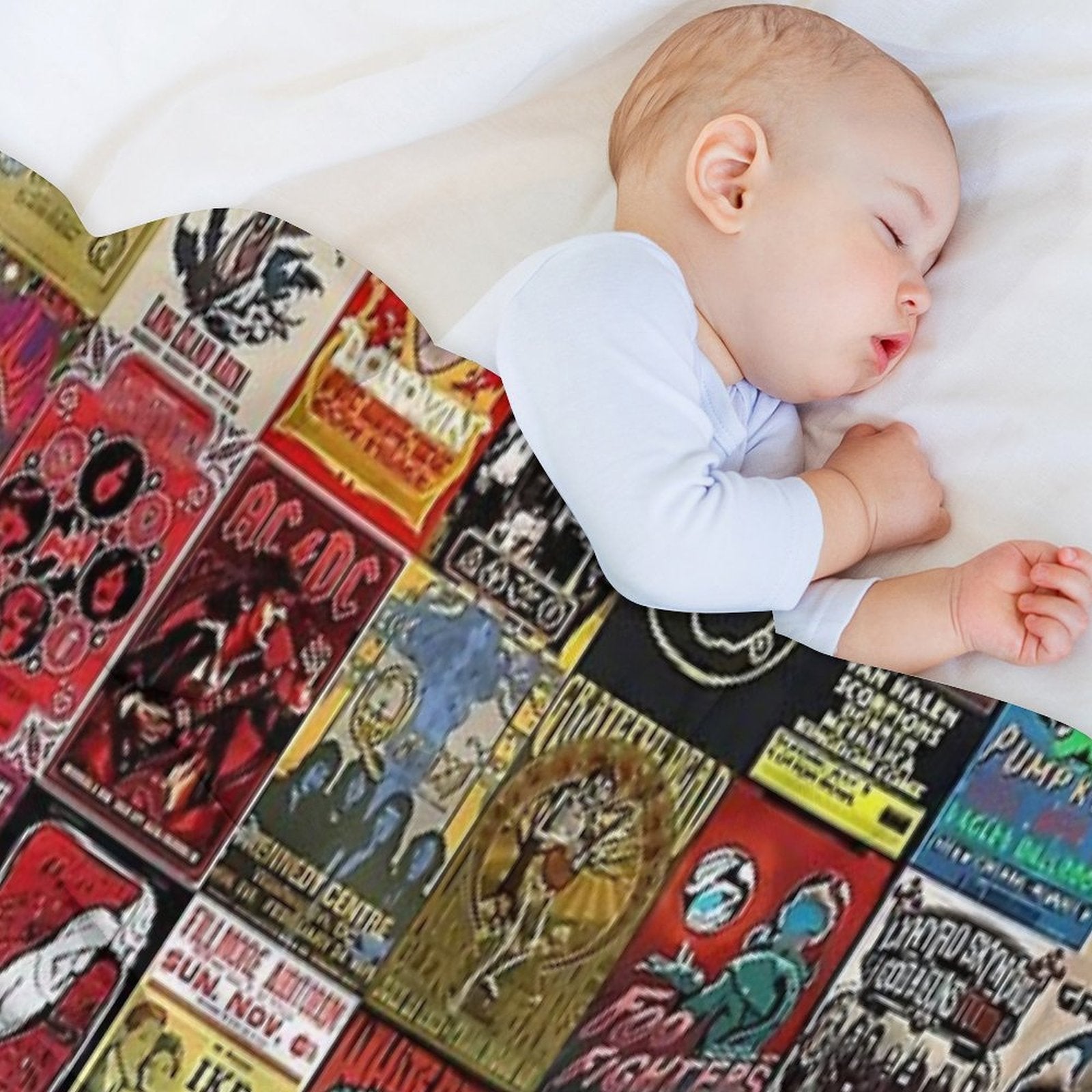 Rock Band Posters - All-season Throw Blanket