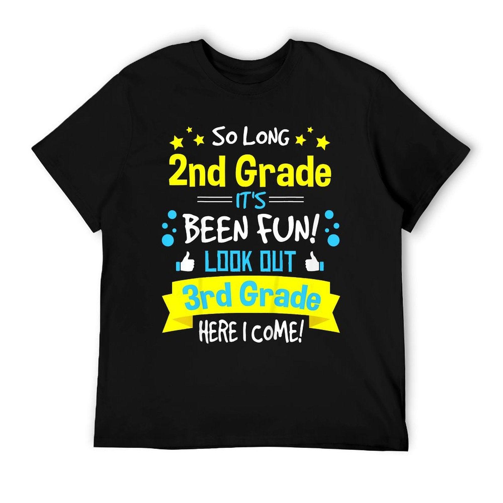 So Long 2nd Grade Here I Come 3rd Grader Graduation Gifts T-Shirt