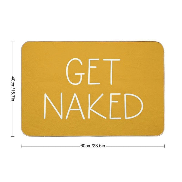 Get Naked Mustard Bath Mat